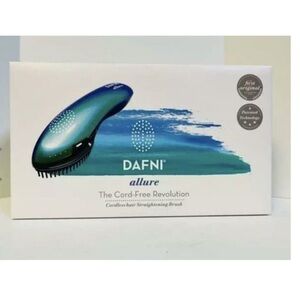 Allure Cordless Hair Straightening Brush - Green